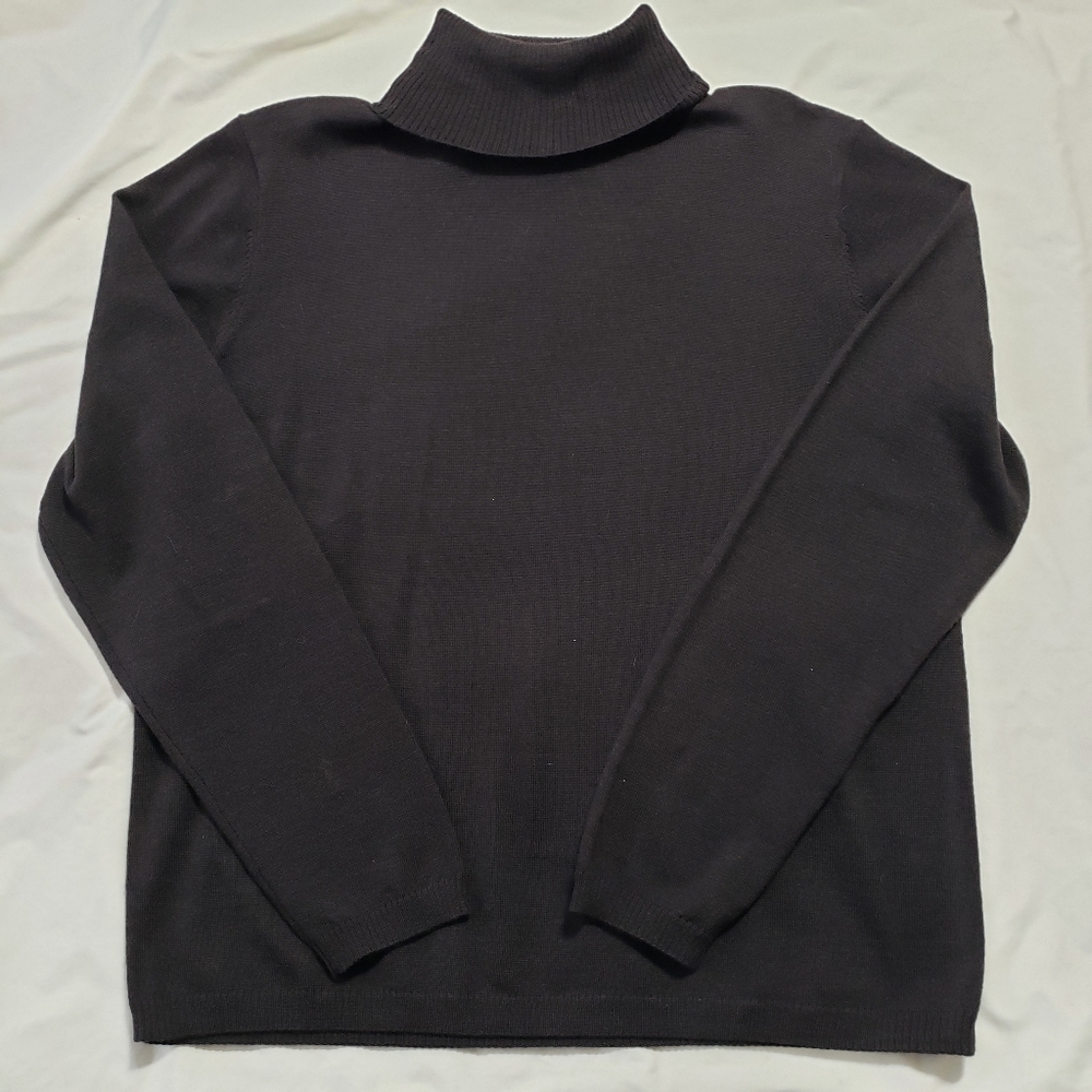 Pendleton Dark Gray Turtleneck Wool